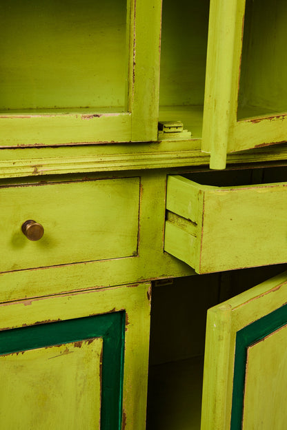 Greenfield - Vetrina 4 Sportelli 2 Cassetti