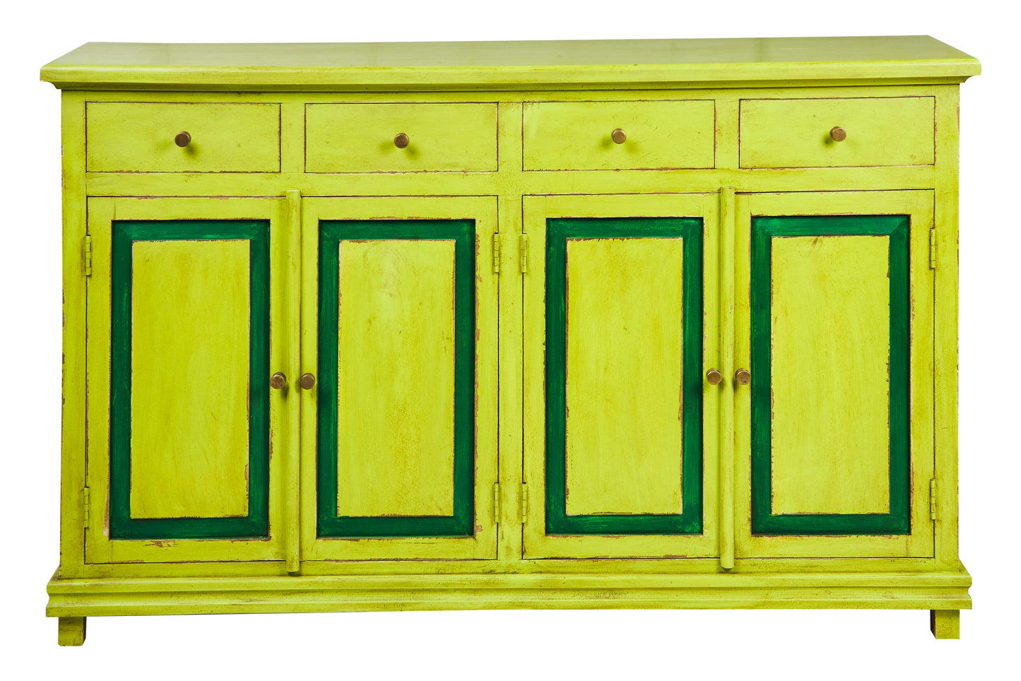 Greenfield - Credenza 4 Sportelli 4 Cassetti