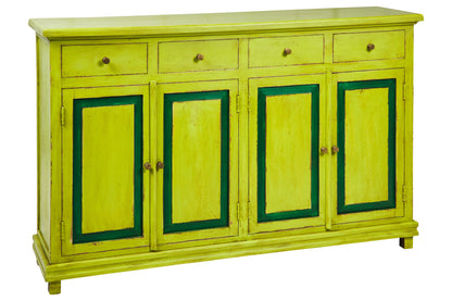 Greenfield - Credenza 4 Sportelli 4 Cassetti