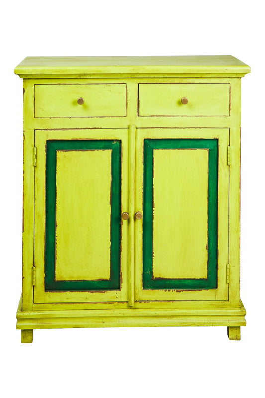 Greenfield - Mobiletto 2 Sportelli 2 Cassetti