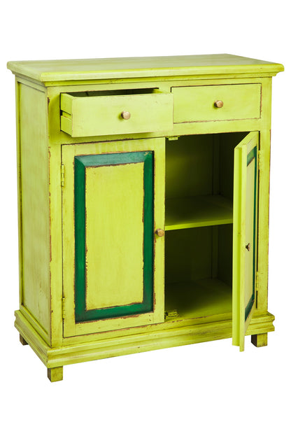 Greenfield - Mobiletto 2 Sportelli 2 Cassetti