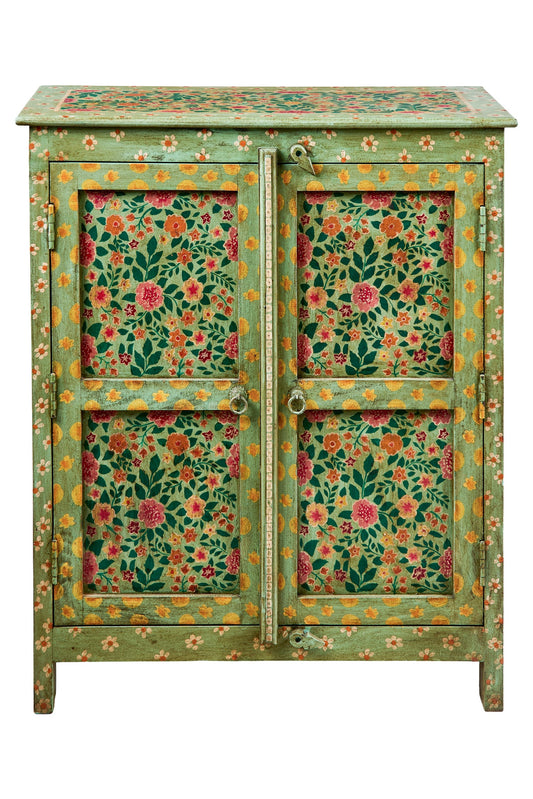 Frida - Fiori Cabinet dipinto a mano