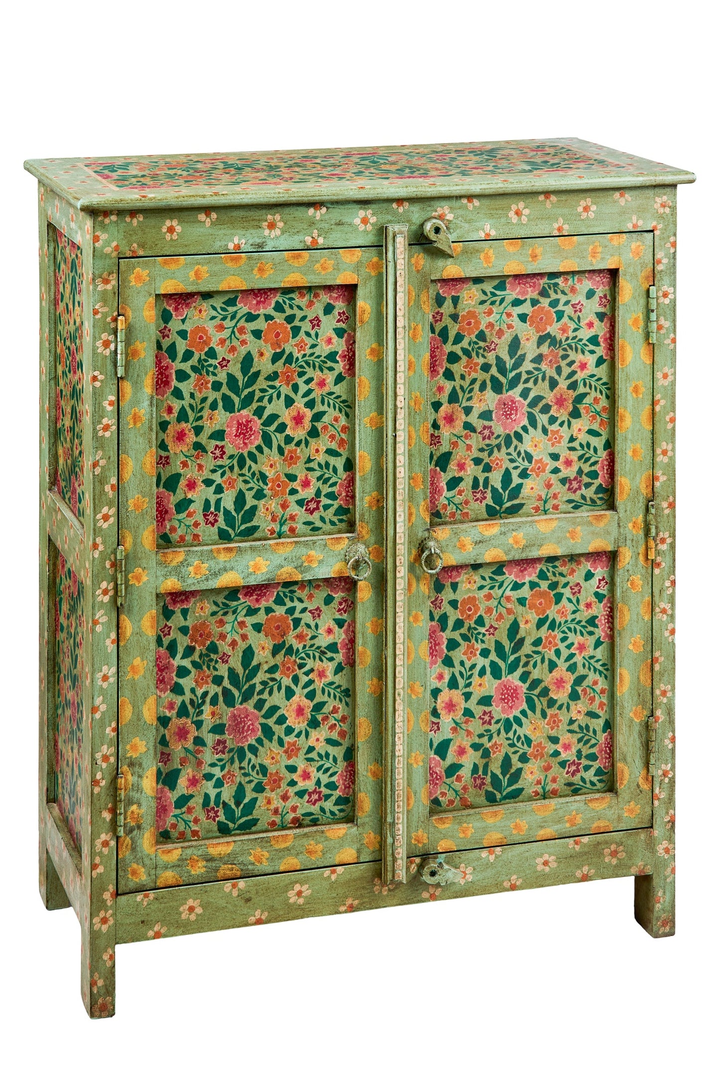 Frida - Fiori Cabinet dipinto a mano