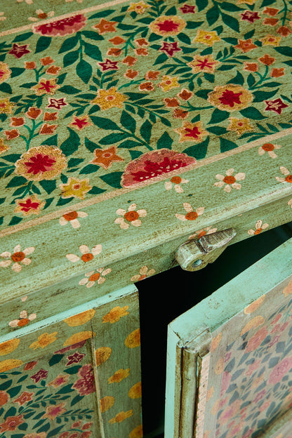 Frida - Fiori Cabinet dipinto a mano