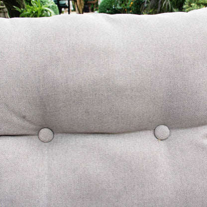 M4H Versailles - Set da conversazione per esterni in vimini, 4 pezzi