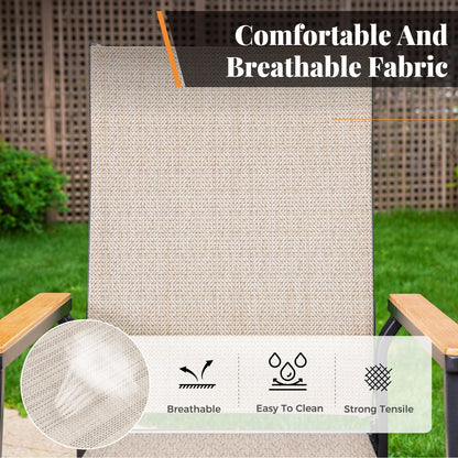 MAISON ARTS Set da pranzo per esterno da 7/9 pezzi, 1 tavolo in metallo estensibile e 6/8 sedie in textilene