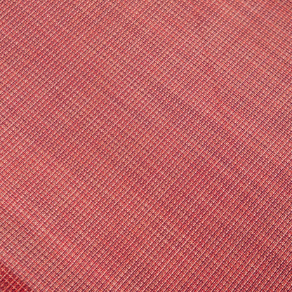 MAISON ARTS Set da pranzo per patio da 7 pezzi con tavolo rettangolare in metallo e 6 sedie in textilene