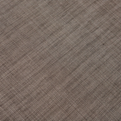 MAISON ARTS Set da pranzo per patio da 7 pezzi con tavolo rettangolare in metallo e 6 sedie in textilene