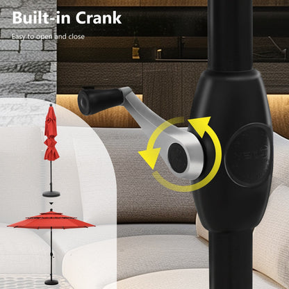 MAISON ARTS Set da pranzo in metallo con rivestimento E-Coating, set da pranzo per esterni e patio (set da 5)