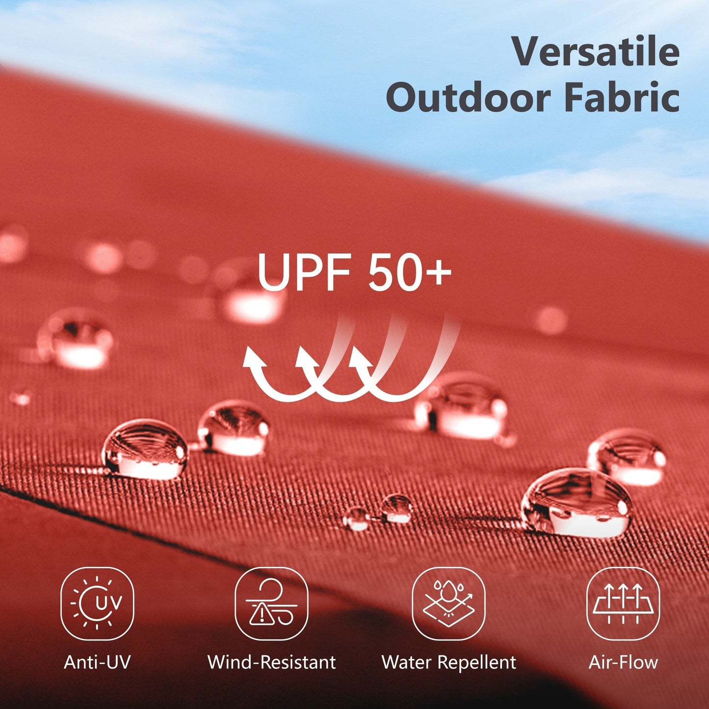 MAISON ARTS Set da pranzo in metallo con rivestimento E-Coating, set da pranzo per esterni e patio (set da 5)