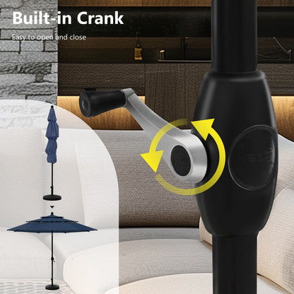 MAISON ARTS Set da pranzo in metallo con rivestimento E-Coating, set da pranzo per esterni e patio (set da 5)