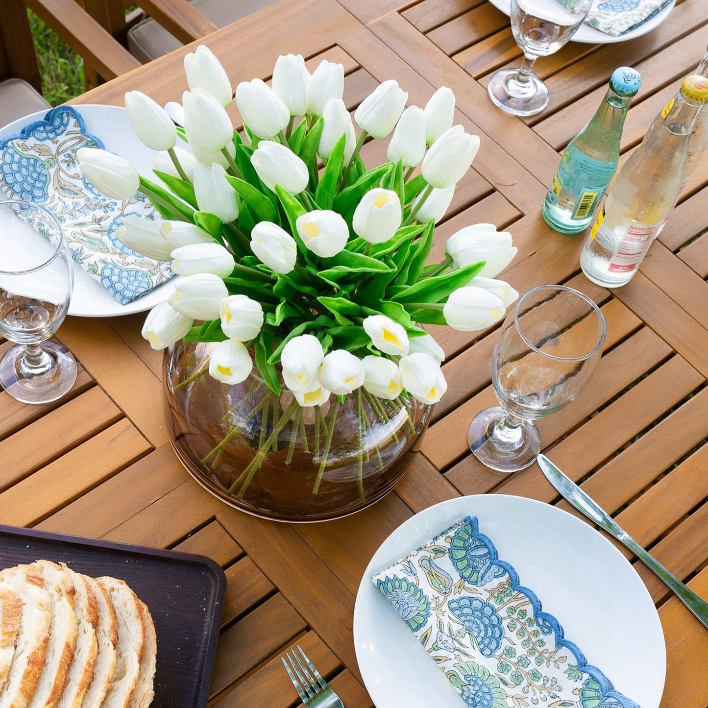MAISON ARTS Set da pranzo per esterni in legno massello di acacia da 7/9 pezzi, tavolo da pranzo espandibile e sedie da pranzo in legno da 6/8