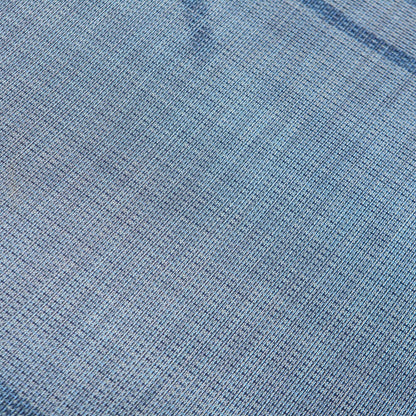 MAISON ARTS Set da pranzo per patio 7 pezzi con 1 tavolo rettangolare in metallo e 6 sedie in textilene