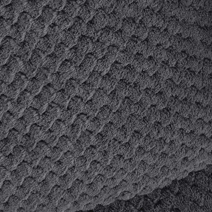 Poltrona reclinabile elettrica MCombo a doppio motore con massaggio e calore per persone di corporatura robusta, tessuto R7891 (Large-Wide)