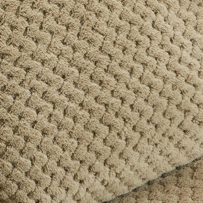 Poltrona reclinabile elettrica MCombo a doppio motore con massaggio e calore per persone di corporatura robusta, tessuto R7891 (Large-Wide)