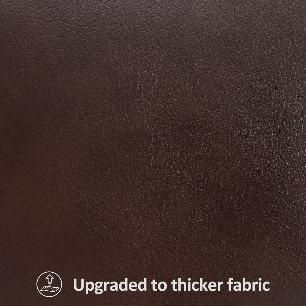 Poltrona reclinabile elettrica MCombo con massaggio e calore, 3 posizioni, porte USB, similpelle 7040