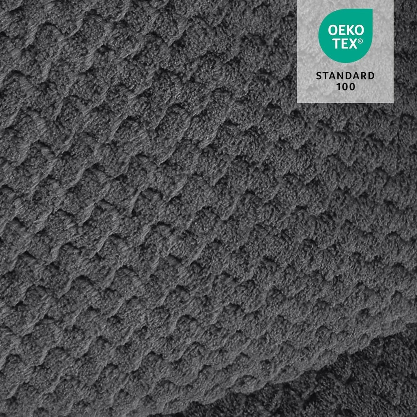 Poltrona reclinabile elettrica MCombo con doppio motore, grande, con massaggio e calore per anziani alti, tessuto 7896