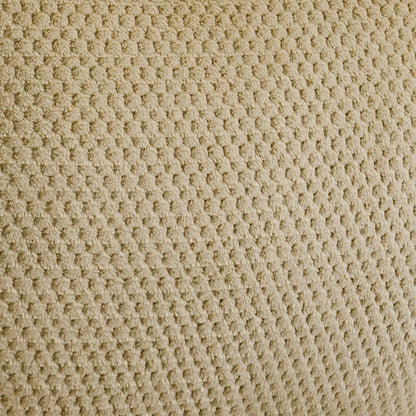 Poltrona reclinabile elettrica MCombo Large con doppio motore, massaggio e doppio riscaldamento per anziani alti e di grossa taglia, tessuto 7634