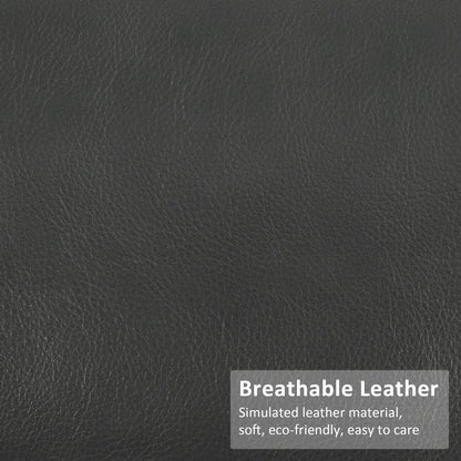 Poltrona reclinabile elettrica MCombo con riscaldamento e massaggio, in pelle PR621