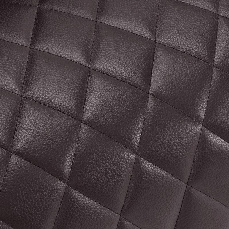 Divano a due posti reclinabile elettricamente MCombo con poggiatesta regolabili, seduta per home theater con braccioli portaoggetti, similpelle HTS470