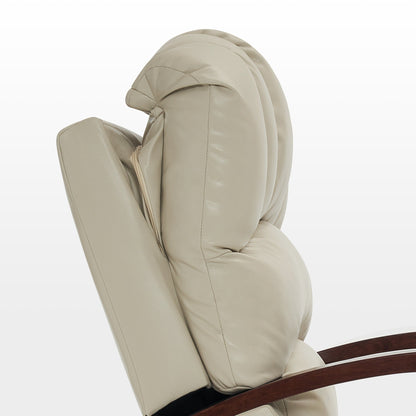 Poltrona reclinabile MCombo Power Swivel Glider con poggiatesta regolabile per cameretta dei bambini, in similpelle PR616