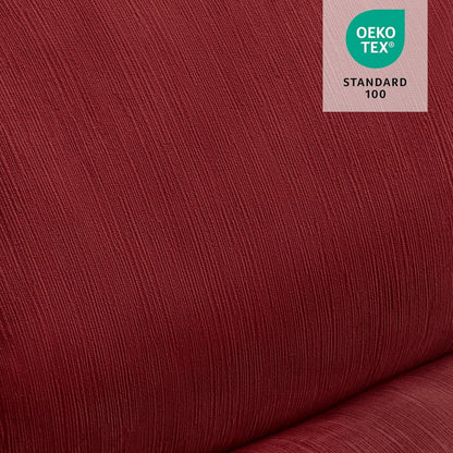 Poltrona reclinabile elettrica MCombo Zero Wall-Hugger con poggiatesta regolabile, perfetta per piccoli spazi e camper, tessuto ST257