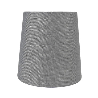 Paralumi per lampadari con clip in lino MERIVILLE, 4 pollici x 5 pollici x 5 pollici