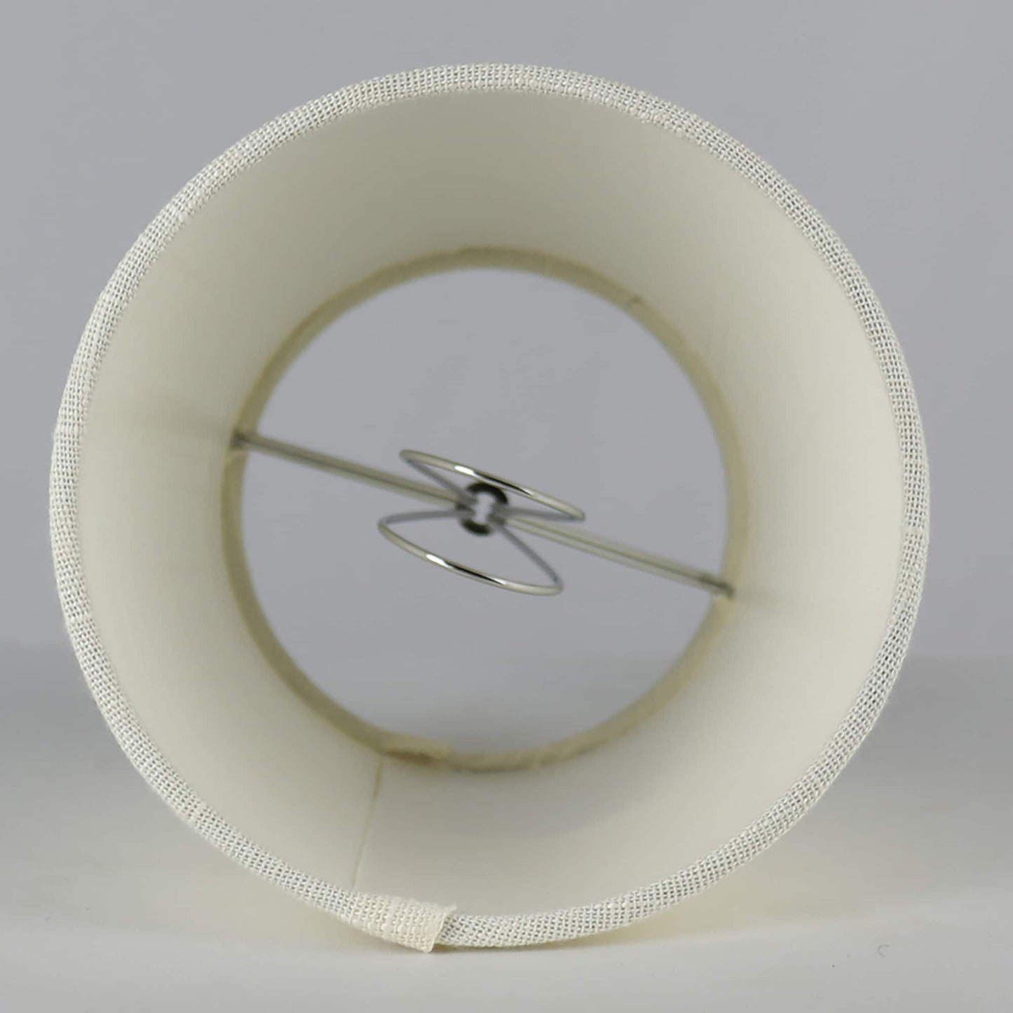 Paralumi per lampadari con clip in lino MERIVILLE, 4 pollici x 5 pollici x 5 pollici