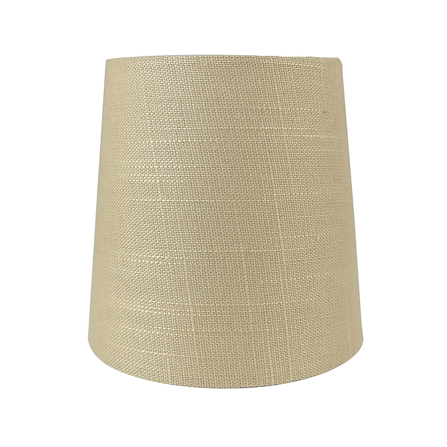 Paralumi per lampadari con clip in lino MERIVILLE, 4 pollici x 5 pollici x 5 pollici