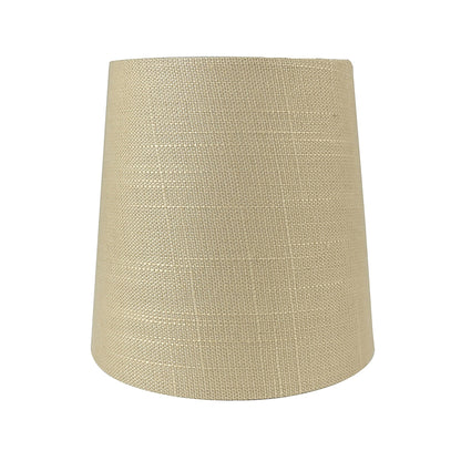 Paralumi per lampadari con clip in lino MERIVILLE, 4 pollici x 5 pollici x 5 pollici