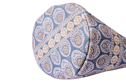 Sampai - Borsa Cesta Con Manici Fantasia Blue Print Block