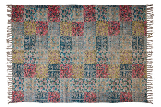 Zarzis - Tappeto 140X200 Patch Multicolor