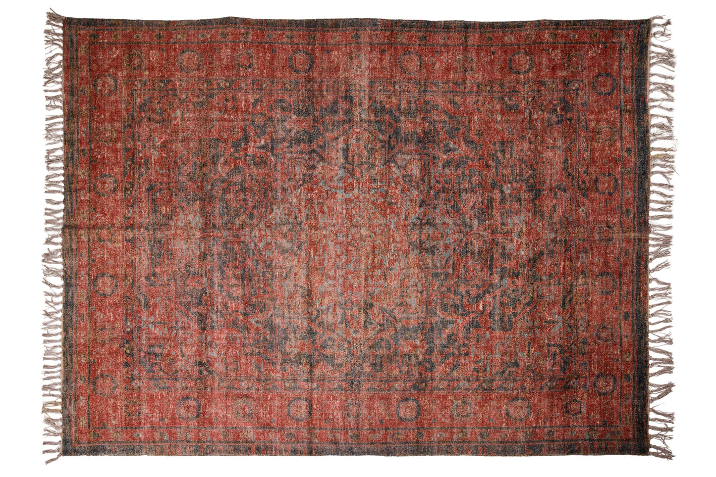 Kram - Tappeto 160X240 Tonalita Rosso Pompeiano