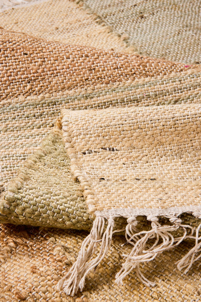 Sfax - Tappeto 140X200 Astratto Tonalita' Beige,Marrone,Nero