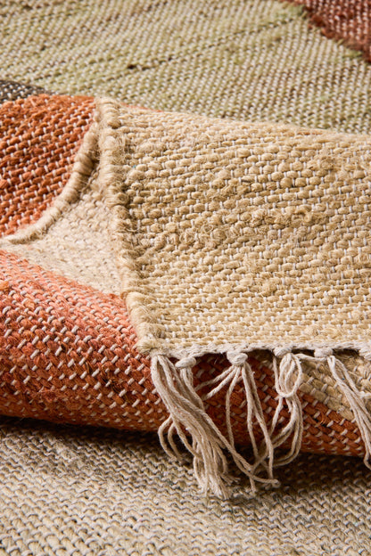 Mahdia - Tappeto 160X240 Tonalita' Beige,Arancio,Verde, Marrone