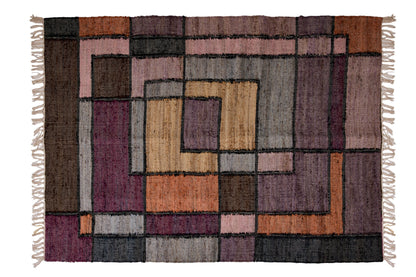 Thugga - Tappeto 160X240 Astratto Multicolor