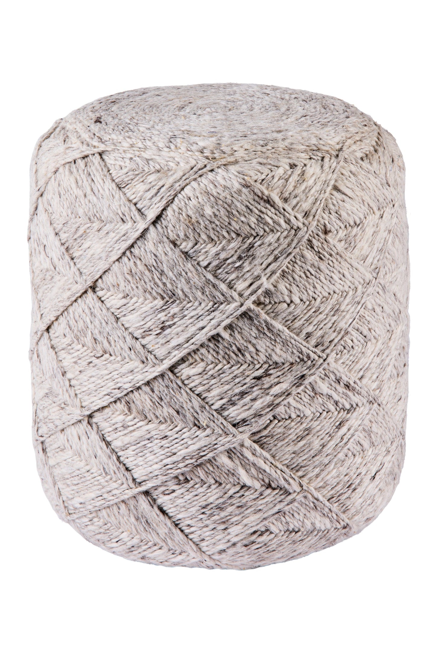 Arturo - Pouf Gomitolo Tonalità Grigia