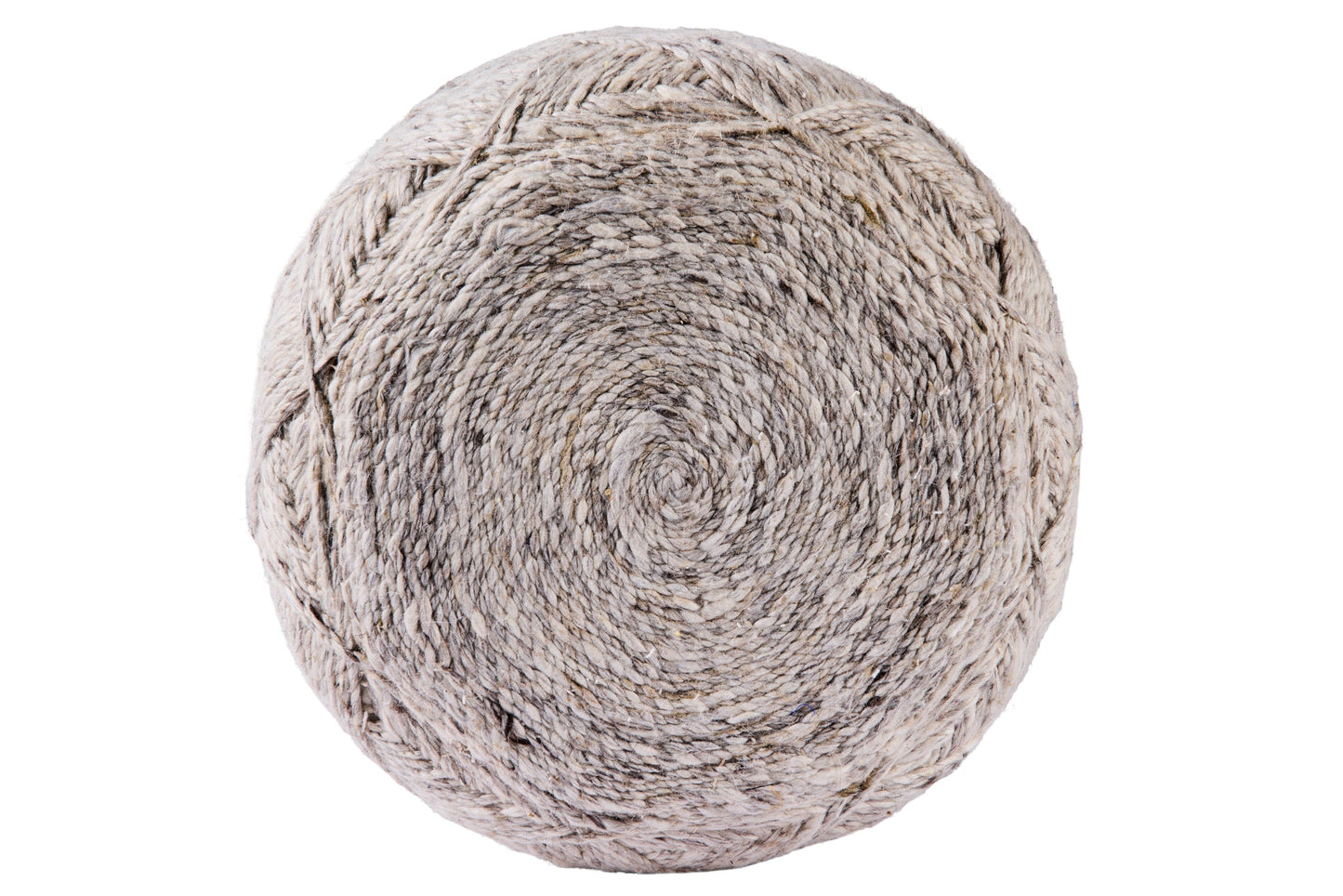 Arturo - Pouf Gomitolo Tonalità Grigia