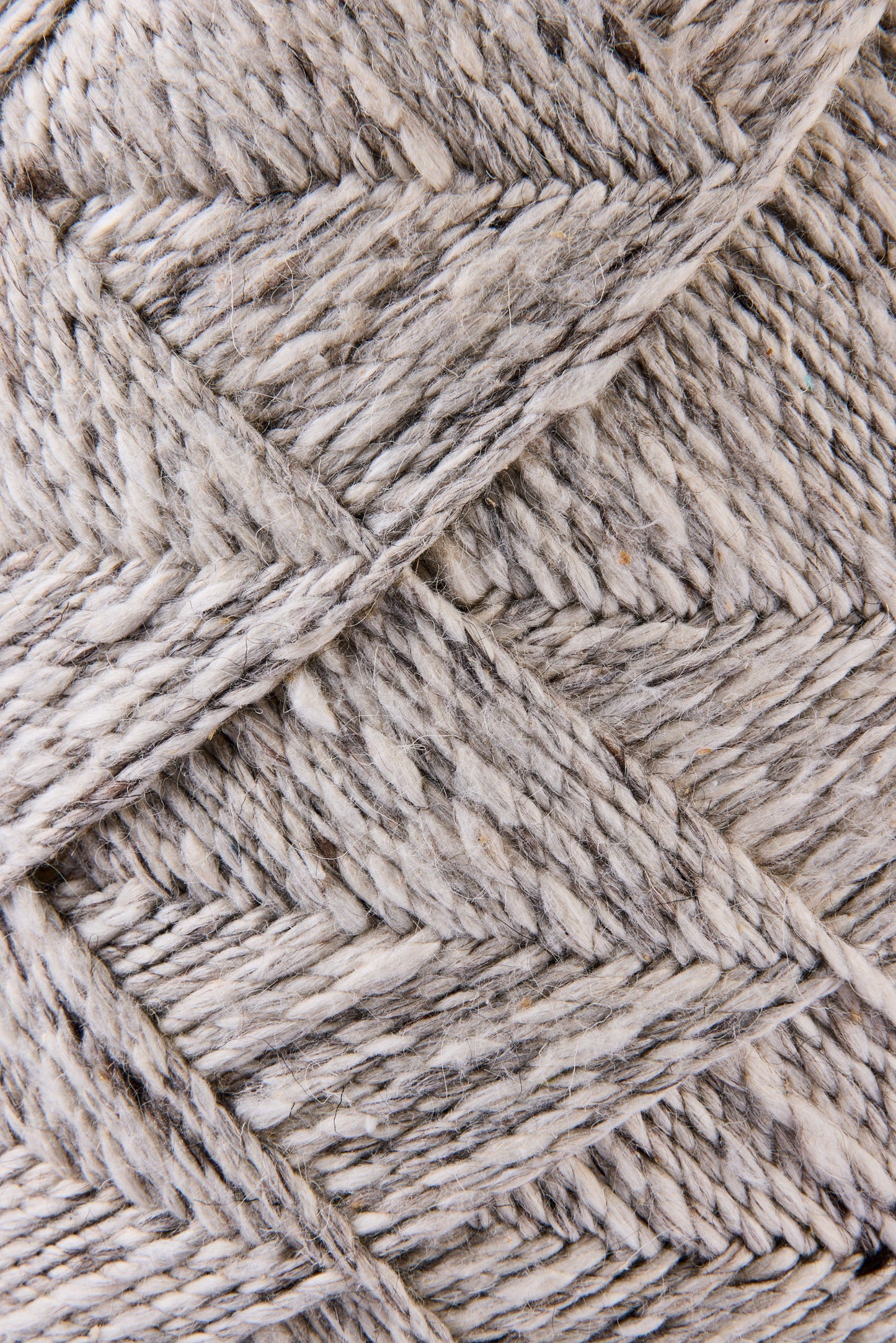 Arturo - Pouf Gomitolo Tonalità Grigia