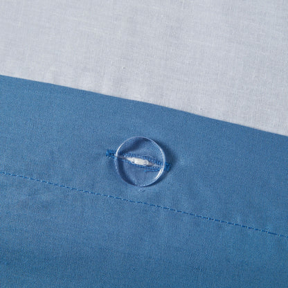 Set copripiumino in cotone Mackenzie con finiture in ciniglia di Intelligent Design Kids