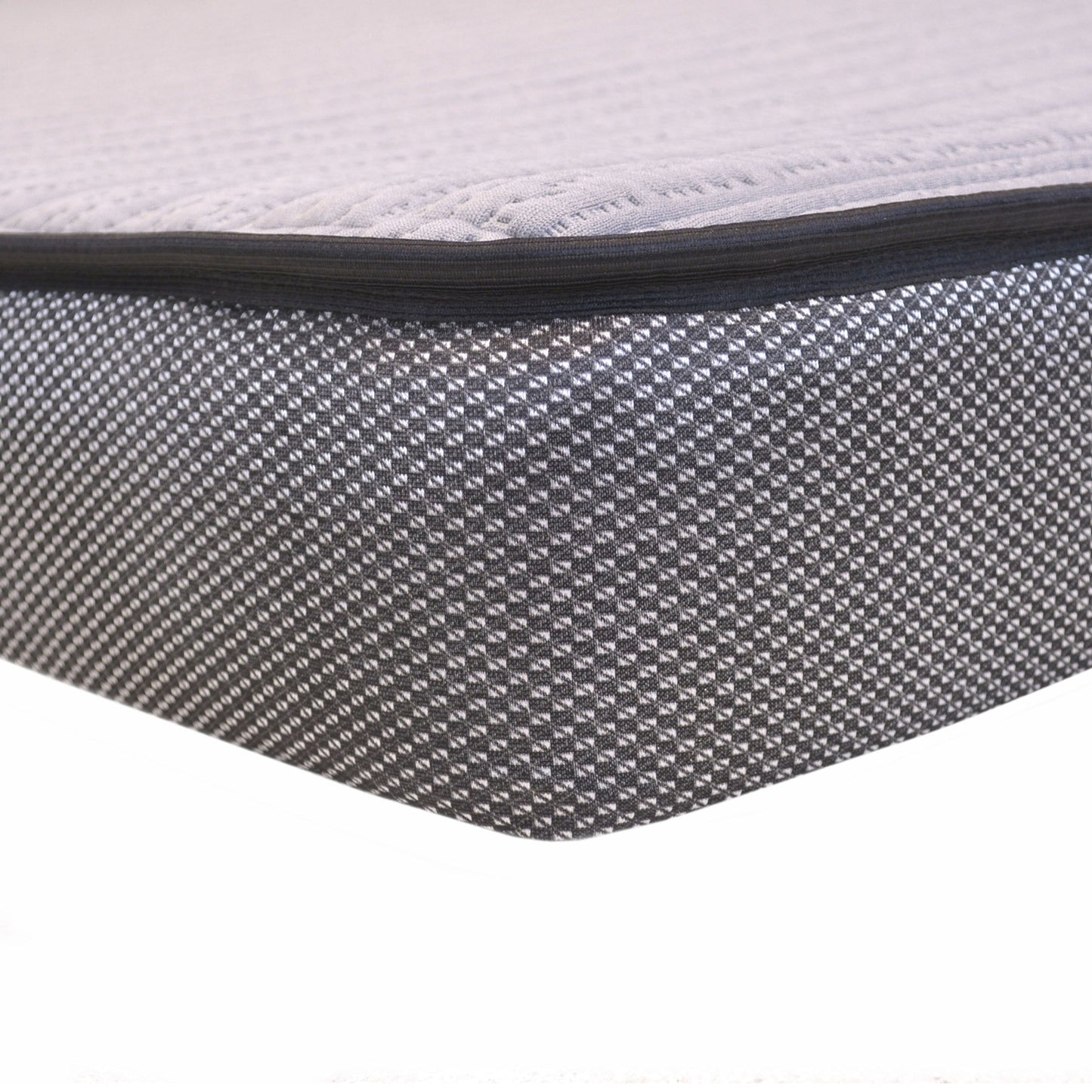 Divano letto Vernon imbottito in pelle pieno fiore con finiture a borchie