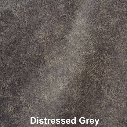 Divano letto Vernon imbottito in pelle pieno fiore con finiture a borchie