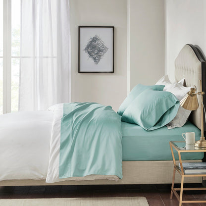 Set di lenzuola in cotone Pima a 600 fili Madison Park