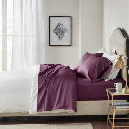 Set di lenzuola in cotone Pima a 600 fili Madison Park