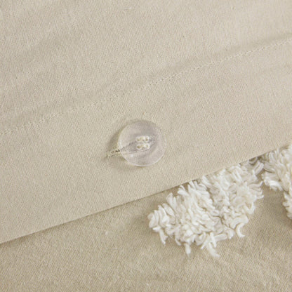 Set copripiumino in ciniglia di cotone trapuntato Madison Park Aeriela damascato