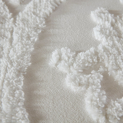 Set copripiumino in ciniglia di cotone trapuntato Madison Park Aeriela damascato