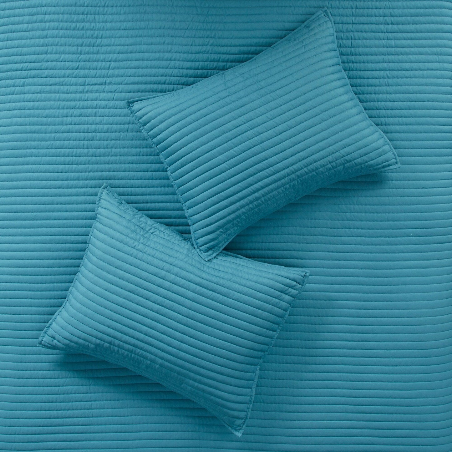 Collezione di 8 trapunte e copripiumini in seersucker stampato Madison Park Anchorage