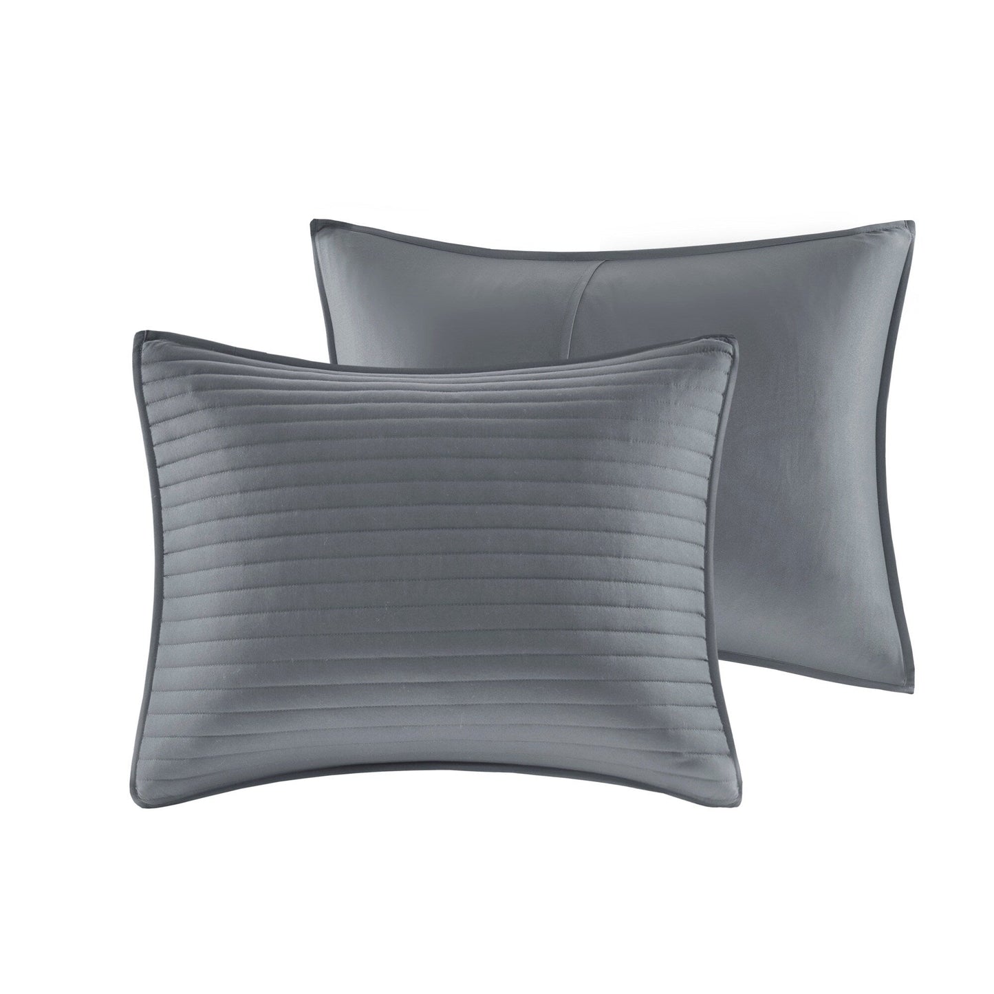 Collezione di 8 trapunte e copripiumini in seersucker stampato Madison Park Anchorage