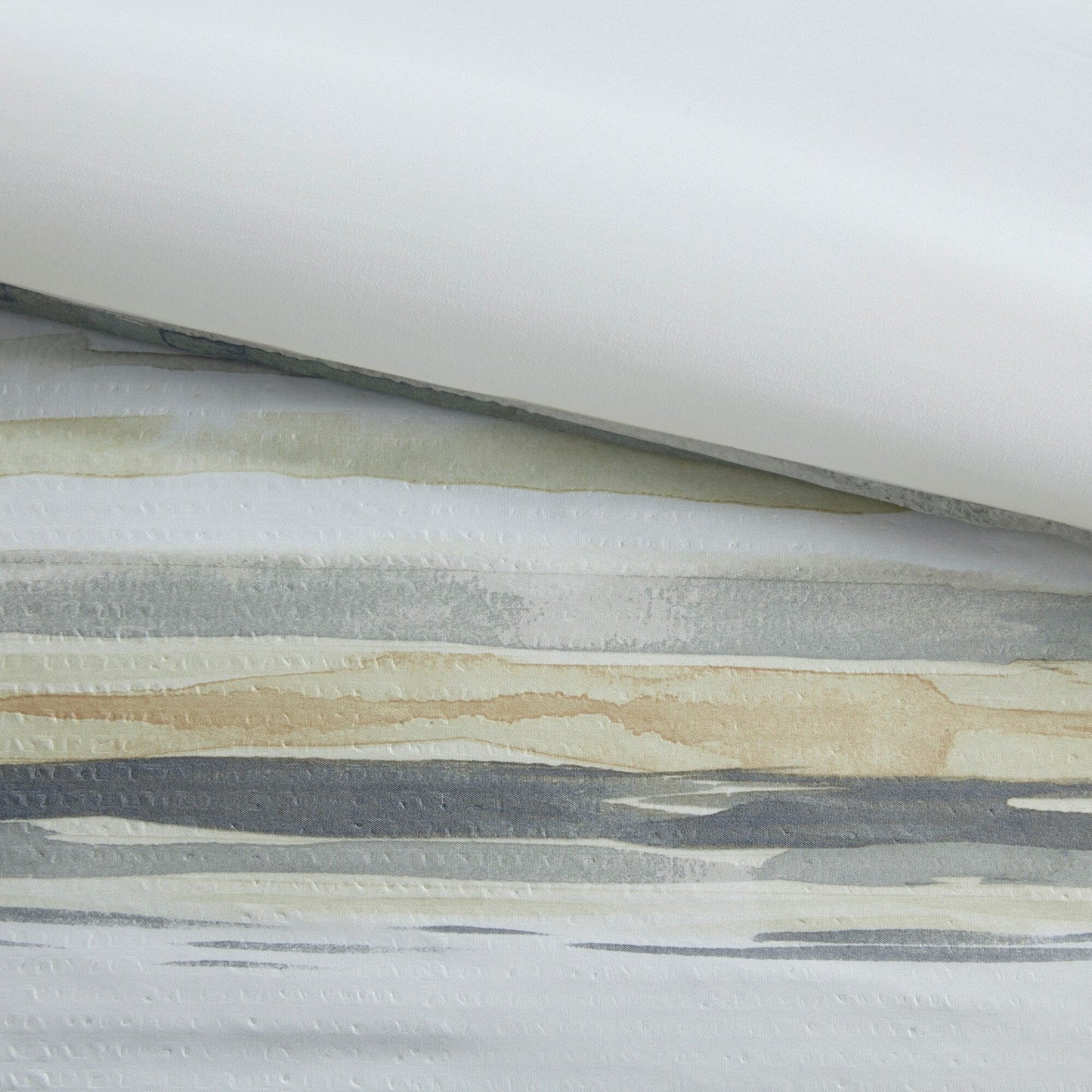 Collezione di 8 trapunte e copripiumini in seersucker stampato Madison Park Anchorage