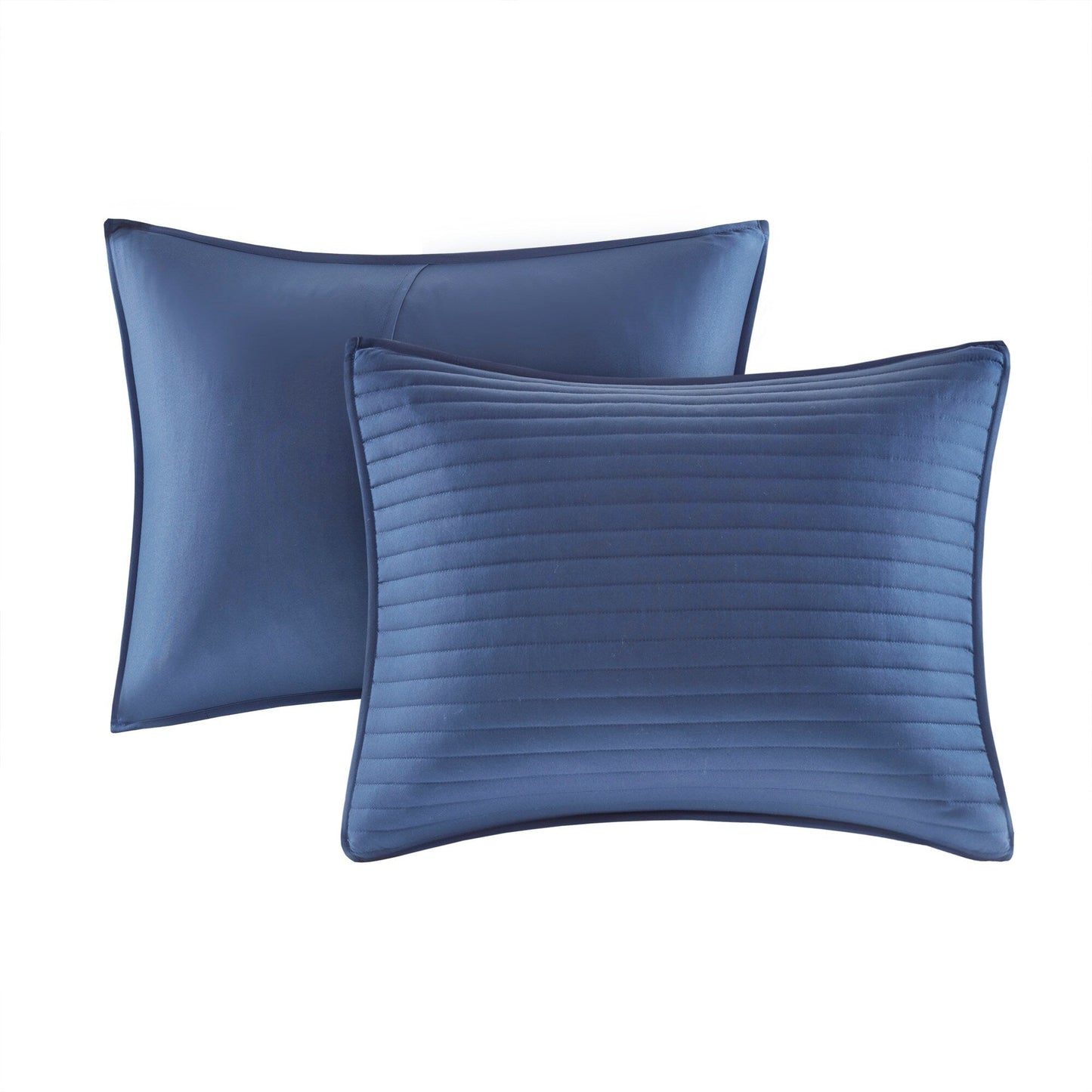 Collezione di 8 trapunte e copripiumini in seersucker stampato Madison Park Anchorage